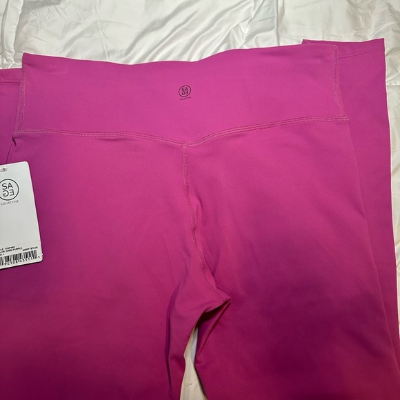 Sage Women's Track Pants in Vibrant Pink - Picture 3 of 4